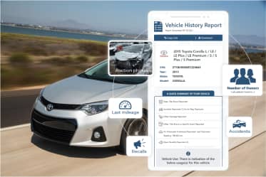 Vehicle history report providers