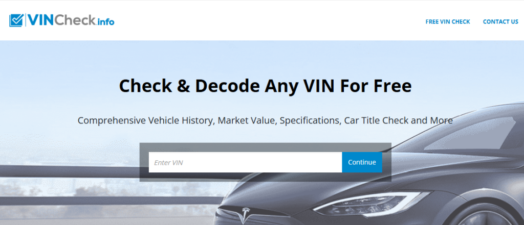 VINCheck,info