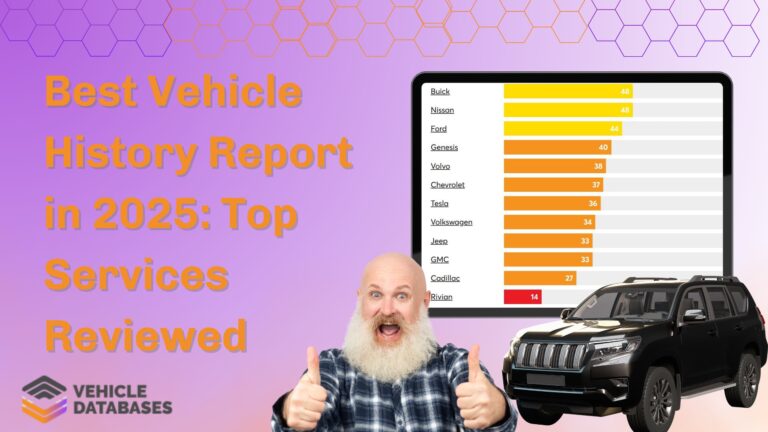 Best Vehicle History Report in 2025