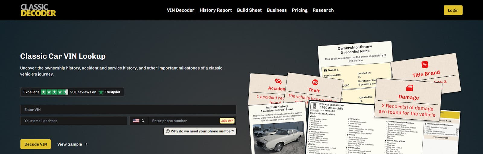 Classic Decoder: Best for Classic Car VIN Decoding
