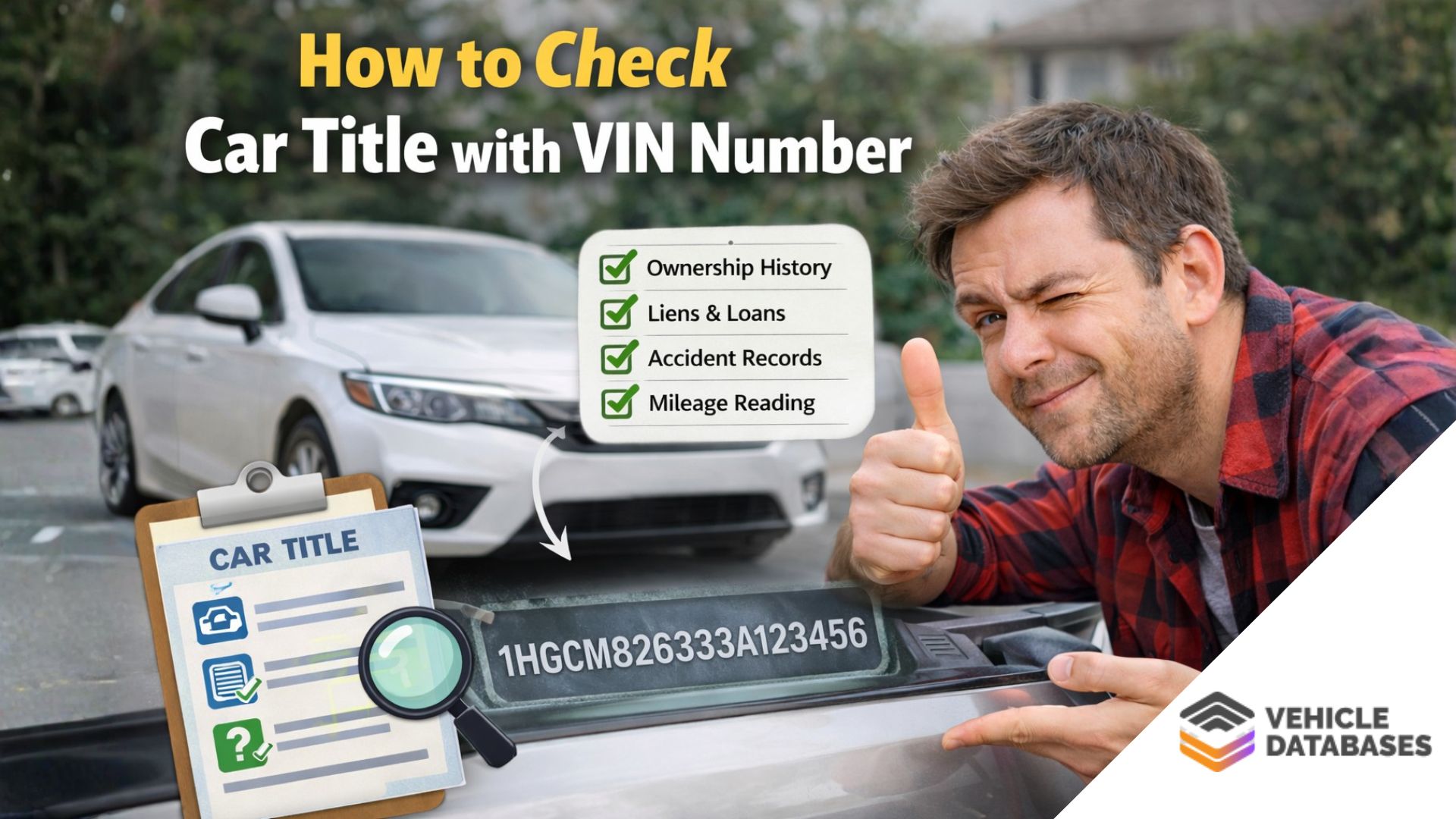 How to Check Car Title with VIN Number